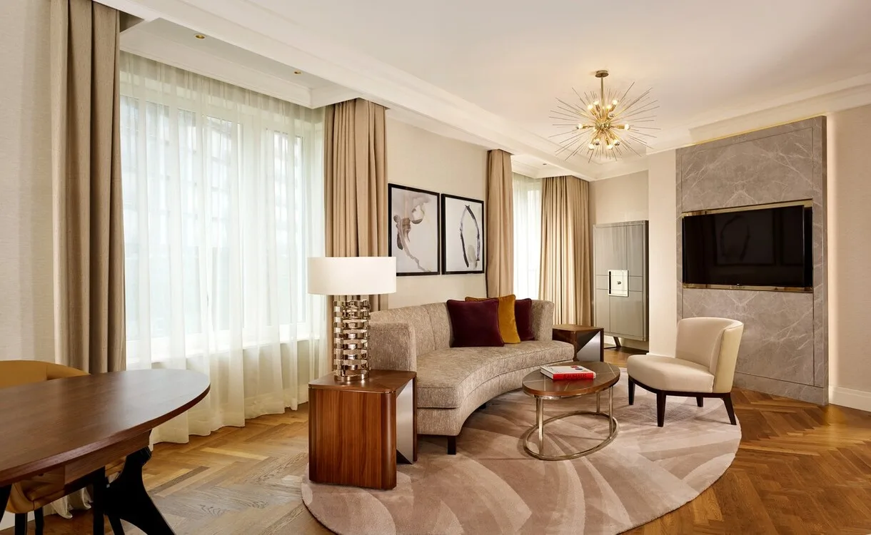 Corner Deluxe Suite at The Ritz-Carlton Berlin, where hotel status upgrades still move the needle.